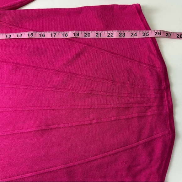 C Wonder Sweater Womens Size Large Pink Scoop Neck Cutouts - Picture 9 of 9